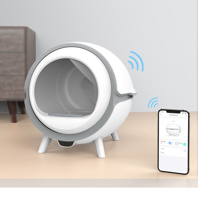 APP التحكم ذكي Cat Litter Box DC12V OEM مع SAND LEAKING PEDAL