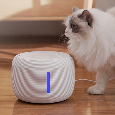 1.5W Smart Cat الشرب نافورة التوصيل والتشغيل مع فلتر الكربون أيون المنشط