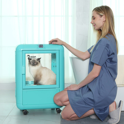 220V 1650W PET غرفة التجفيف العناية بالمياه المعدنية ، صندوق مجفف شعر الحيوانات الأليفة منخفض الضوضاء