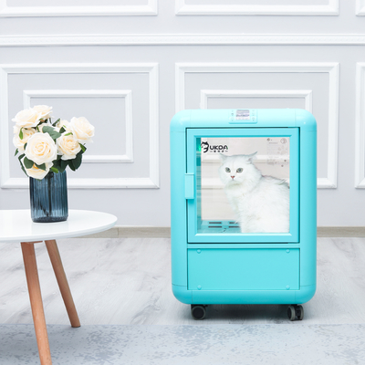 220V 1650W PET غرفة التجفيف العناية بالمياه المعدنية ، صندوق مجفف شعر الحيوانات الأليفة منخفض الضوضاء