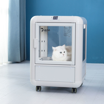 صندوق مجفف الحيوانات الأليفة الأوتوماتيكي الذكي Cat 1650W لتنظيف العناية بالحيوانات الأليفة